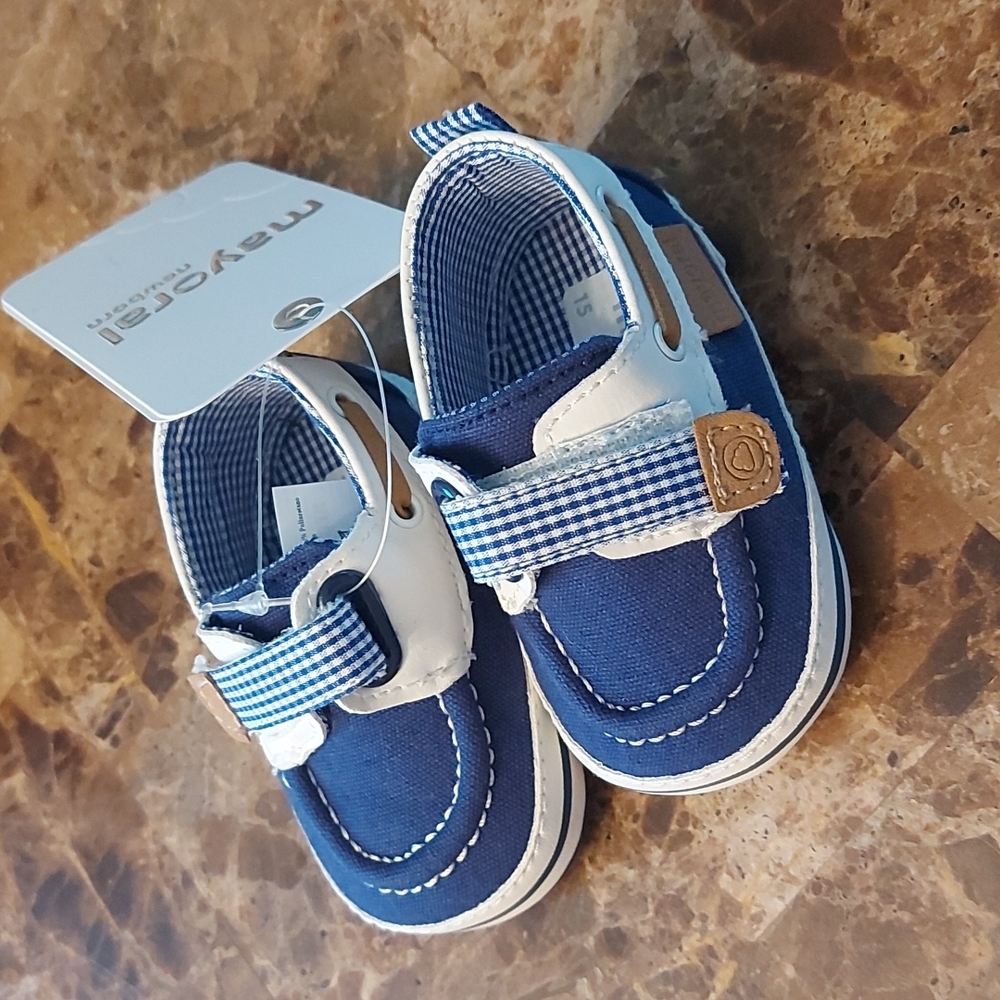 NEW Mayoral baby shoes, size 15
